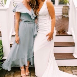 Show me your mumu Jess ruffle midi dress